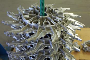 Aluminium-Gussteile für Werkzeugmaschinen